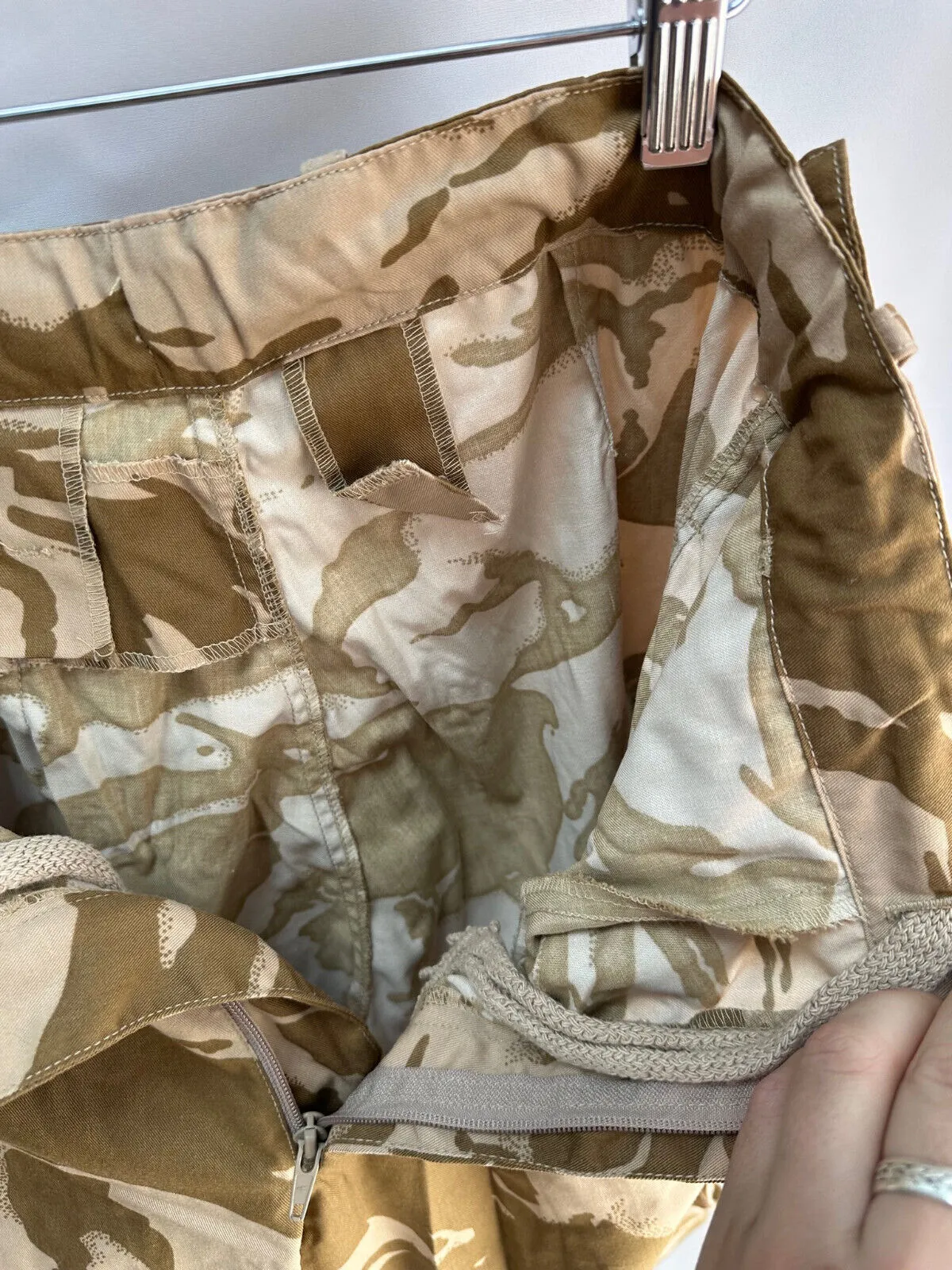 Genuine British Army Desert DPM Lightweight Shorts - Grade 1 - Size 33/104/120