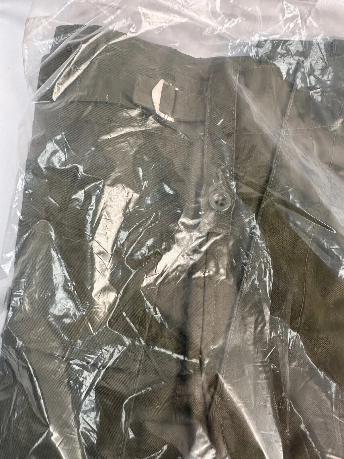 Genuine British Army Lightweight Olive Green Trousers - Size 80/96/112 - NEW