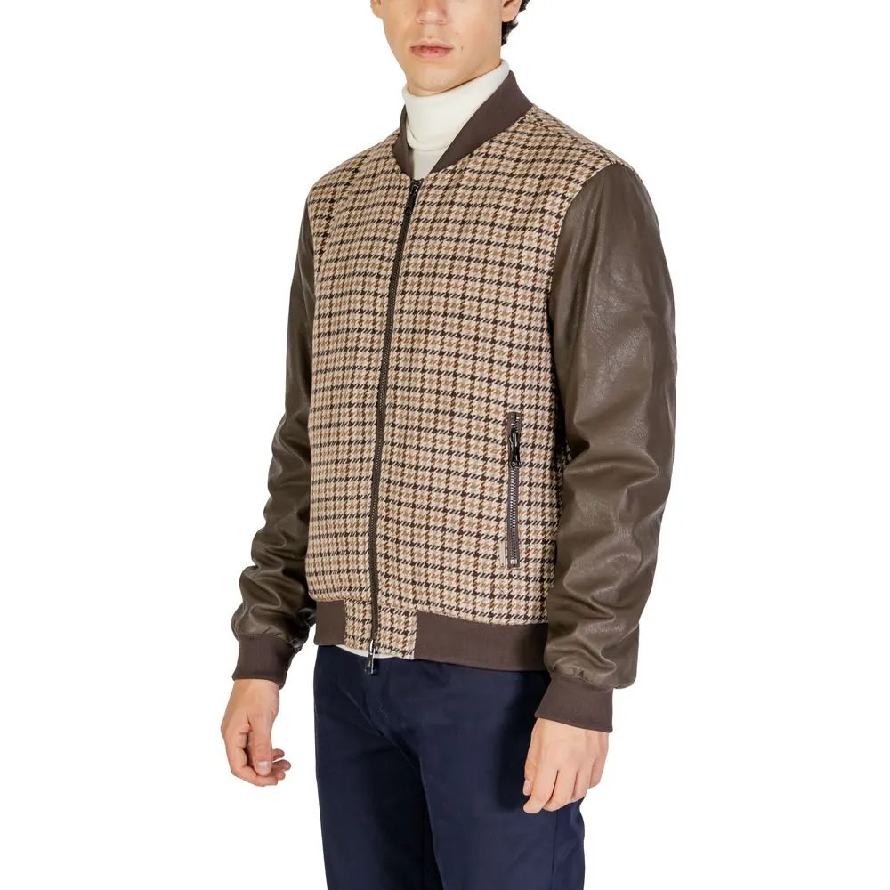 Gianni Lupo Polyester Men's Jacket
