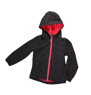GIRL SIZE SMALL (6 YEARS) ATHLETIC WORKS Soft Shell, Fleece Lined Jacket EUC B41