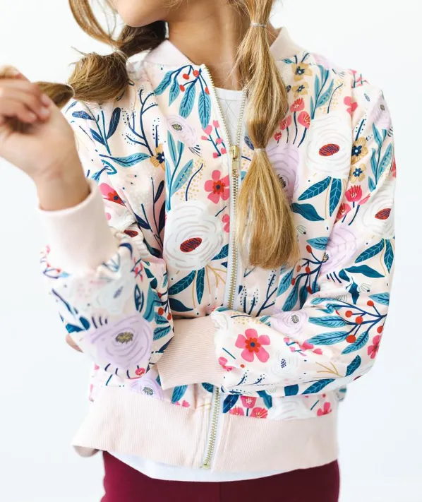 Girls Whimsy Satin Jacket