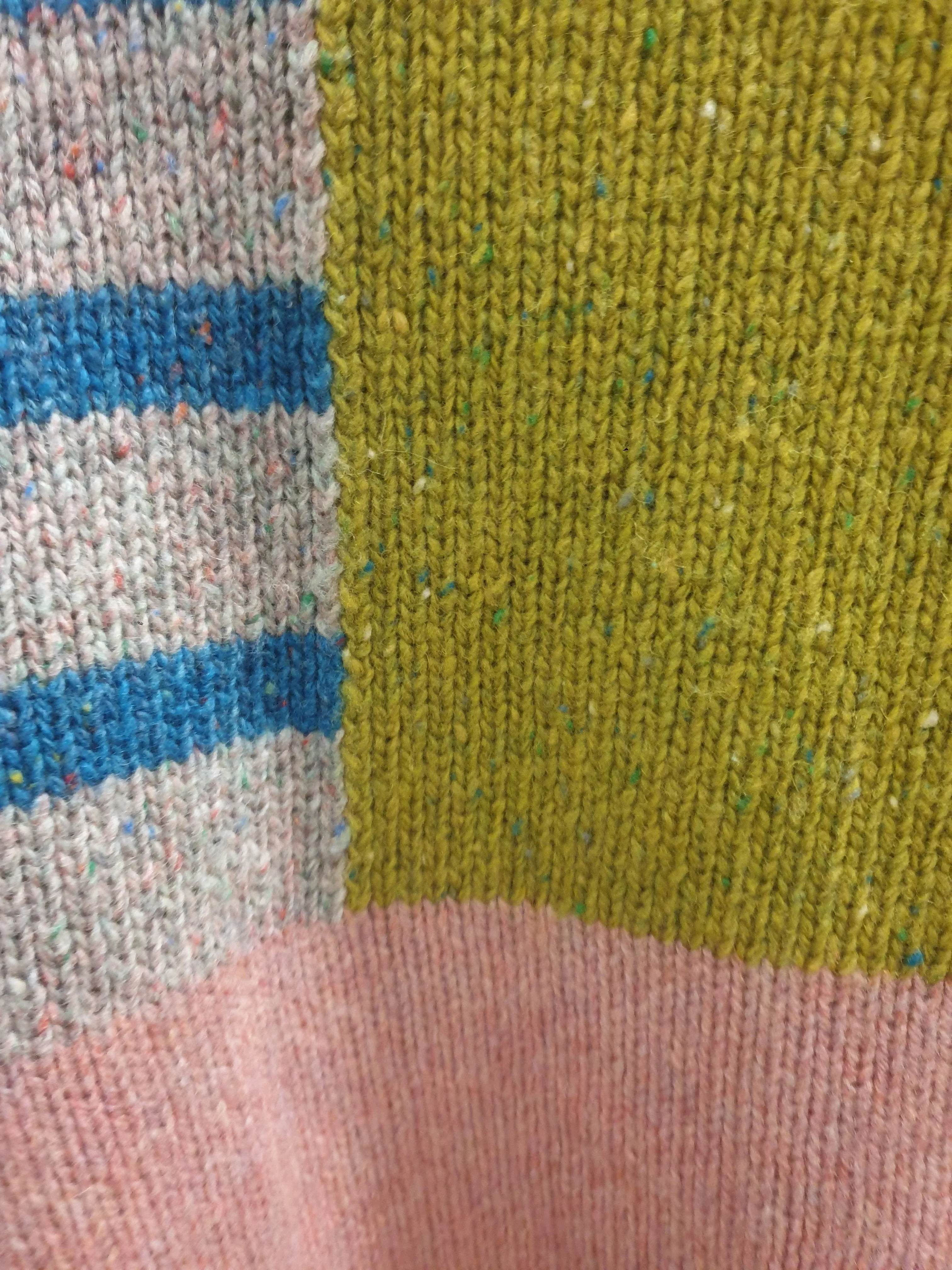 Gorman colourful wool mix knit jumper size XS