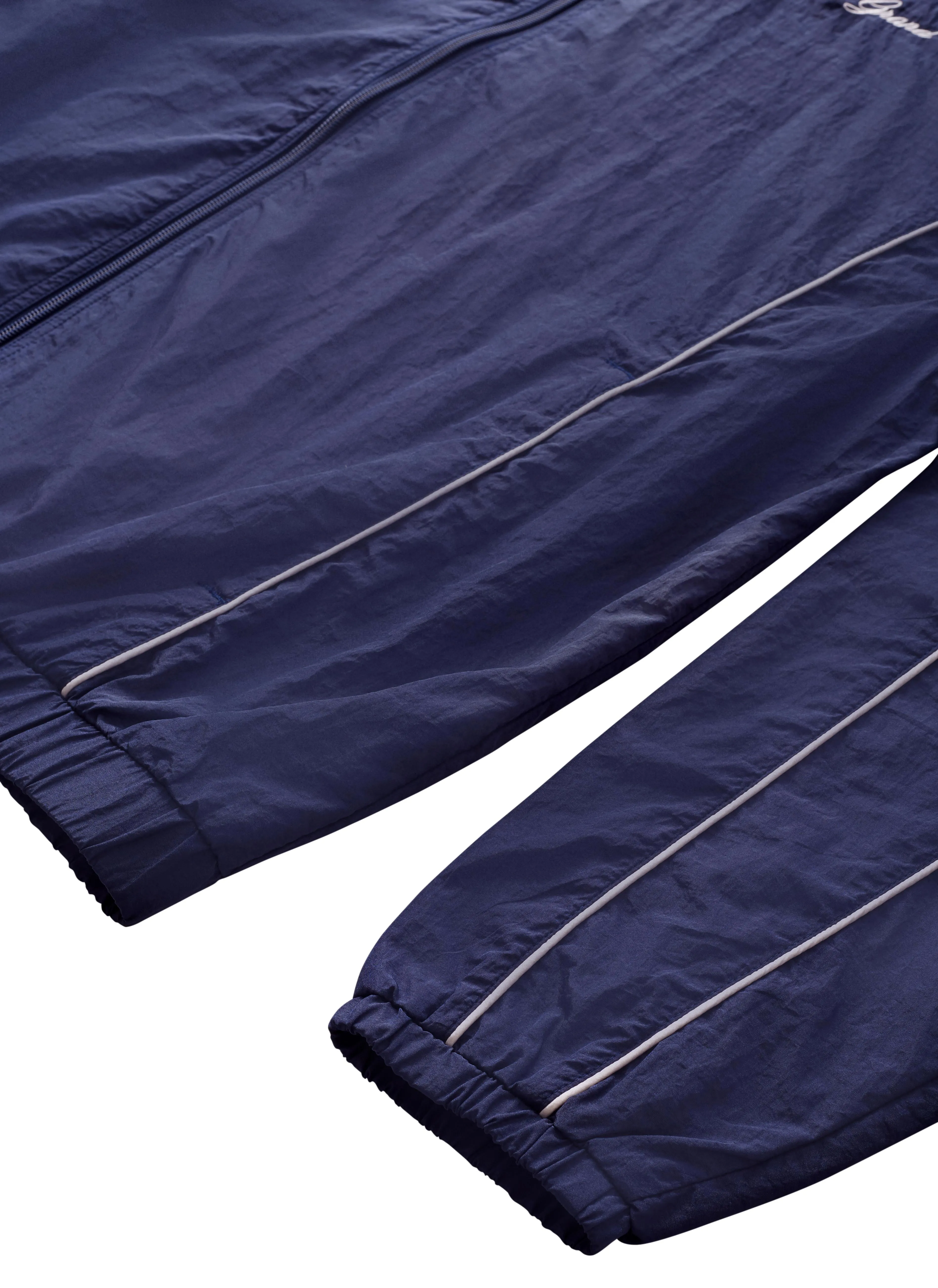 GRAND COLLECTION - Track Jacket With Piping "Navy"