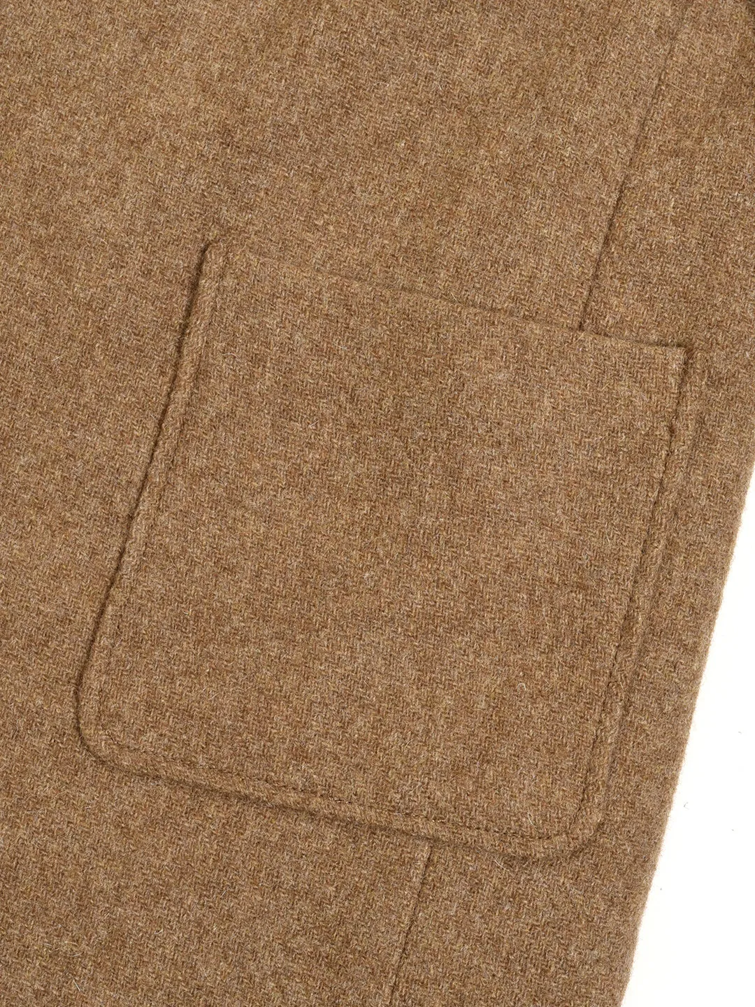 Hadley Camel 100% Wool Blazer