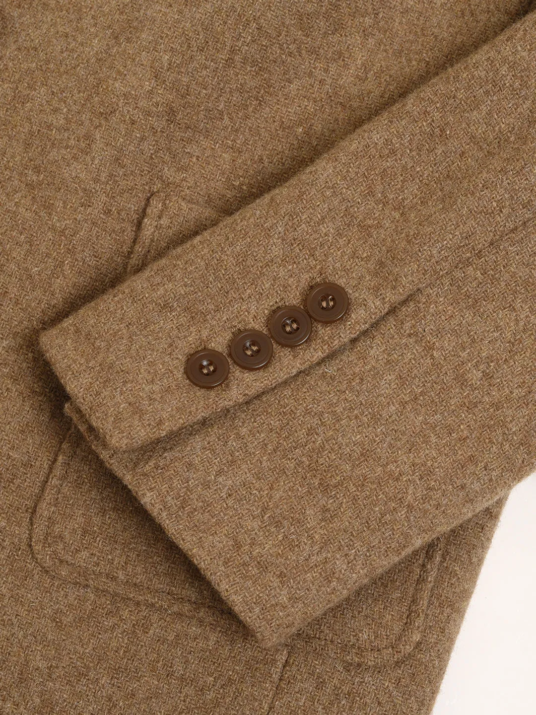 Hadley Camel 100% Wool Blazer