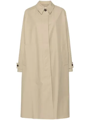 Holin cotton blend trench coat
