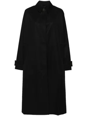 Holin cotton blend trench coat