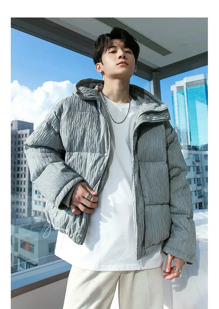 Hooded Padded Cotton Down Jacket