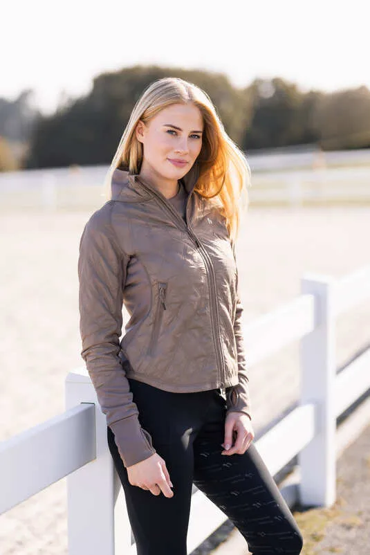 Horze Zoe Ladies Lightweight Jacket Carabou