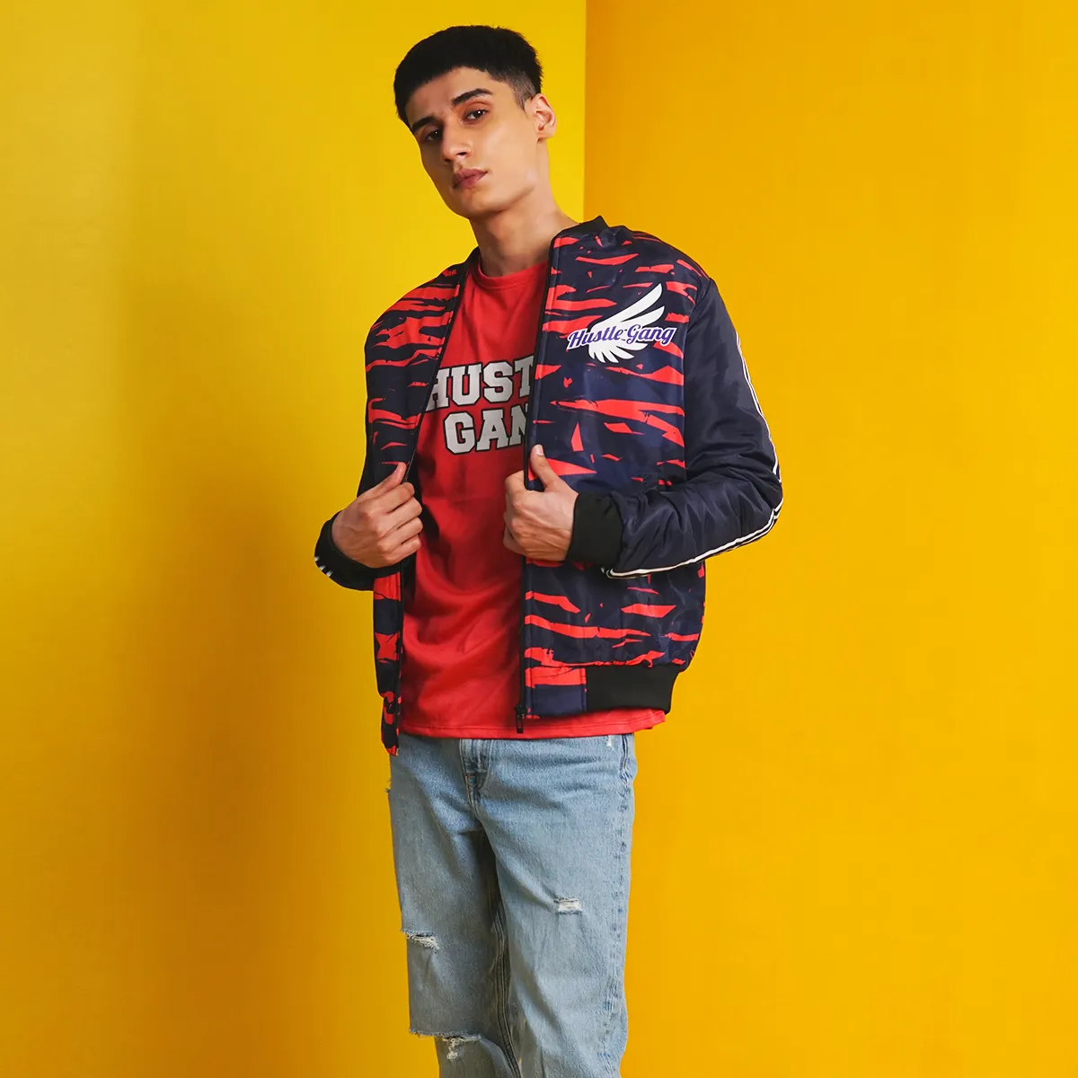 Hustle Gang Bomber Jacket