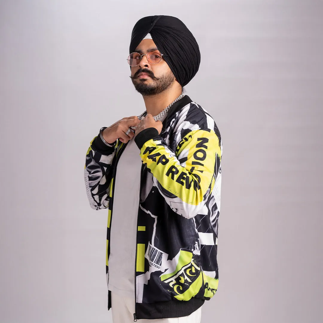 Hustle Rap Revolution Bomber Jacket
