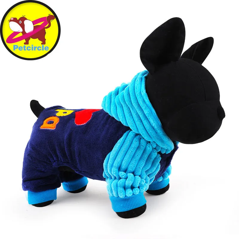 I love papa and mama  winter  Dog Clothes