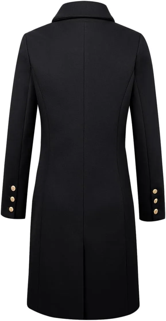 IDEALSANXUN Womens Fall Winter Wool Coats