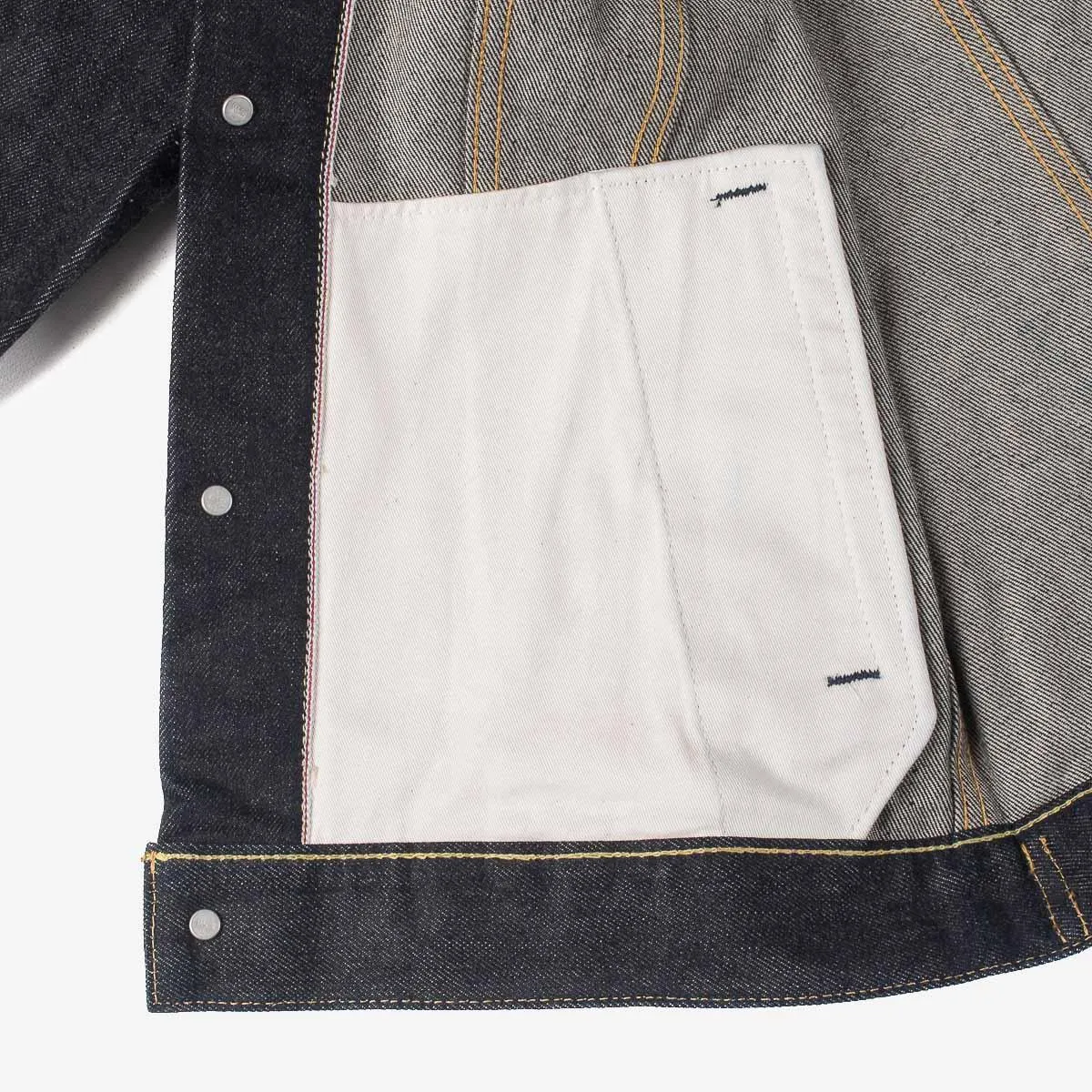 IH-526J-142 - 14oz Selvedge Denim Modified Type III Jacket - Indigo