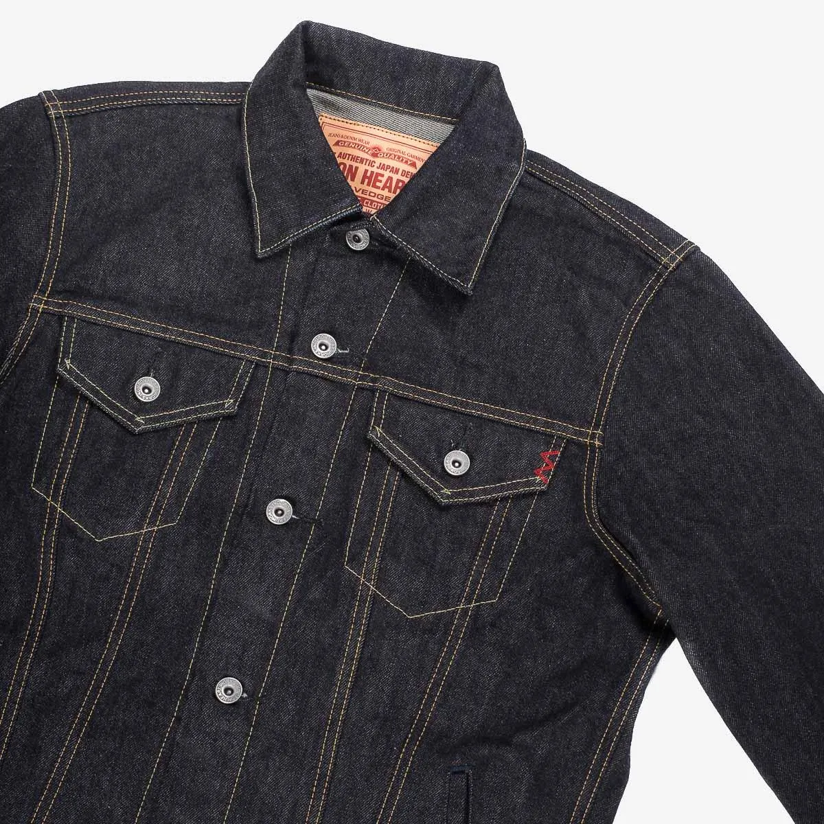 IH-526J-142 - 14oz Selvedge Denim Modified Type III Jacket - Indigo
