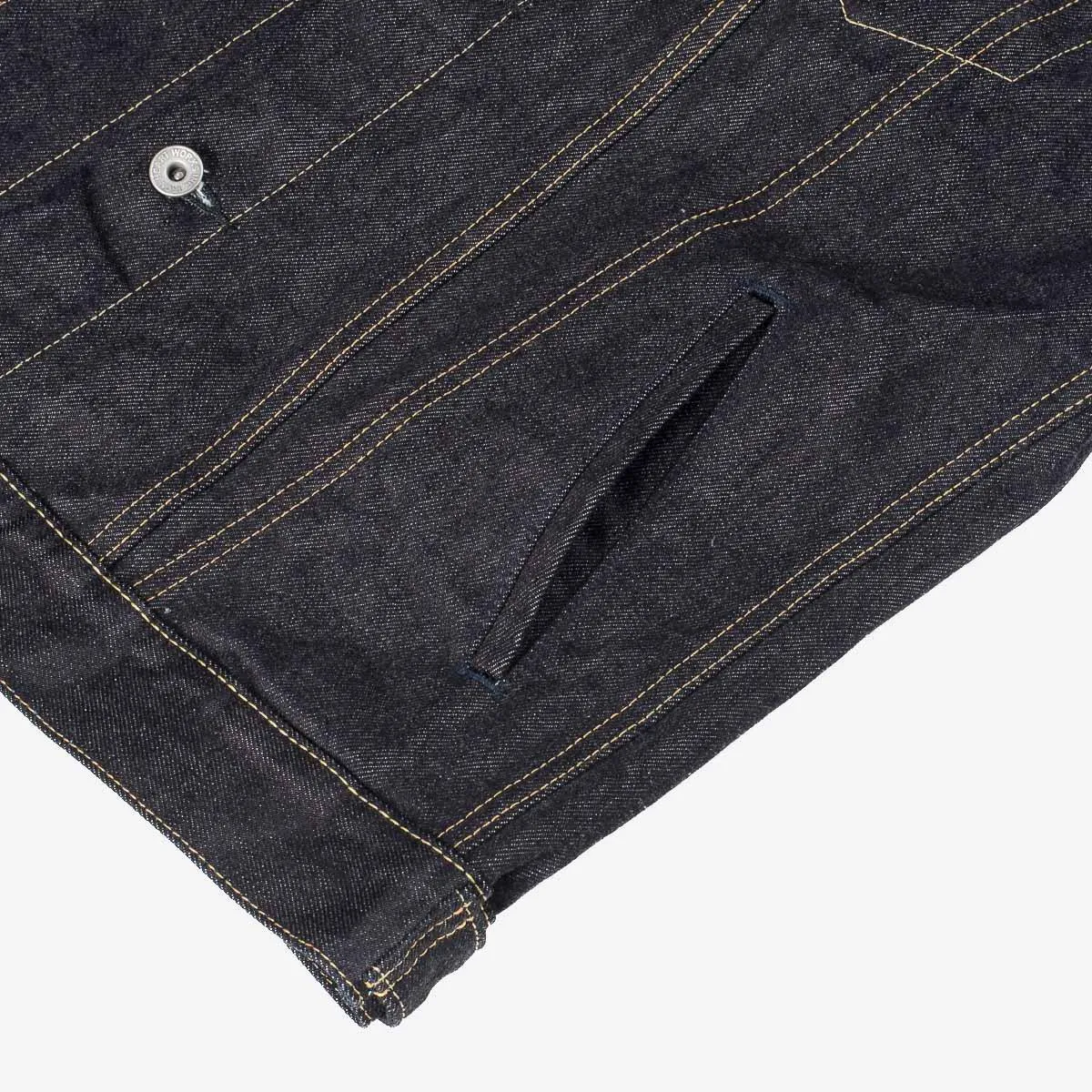 IH-526J-142 - 14oz Selvedge Denim Modified Type III Jacket - Indigo