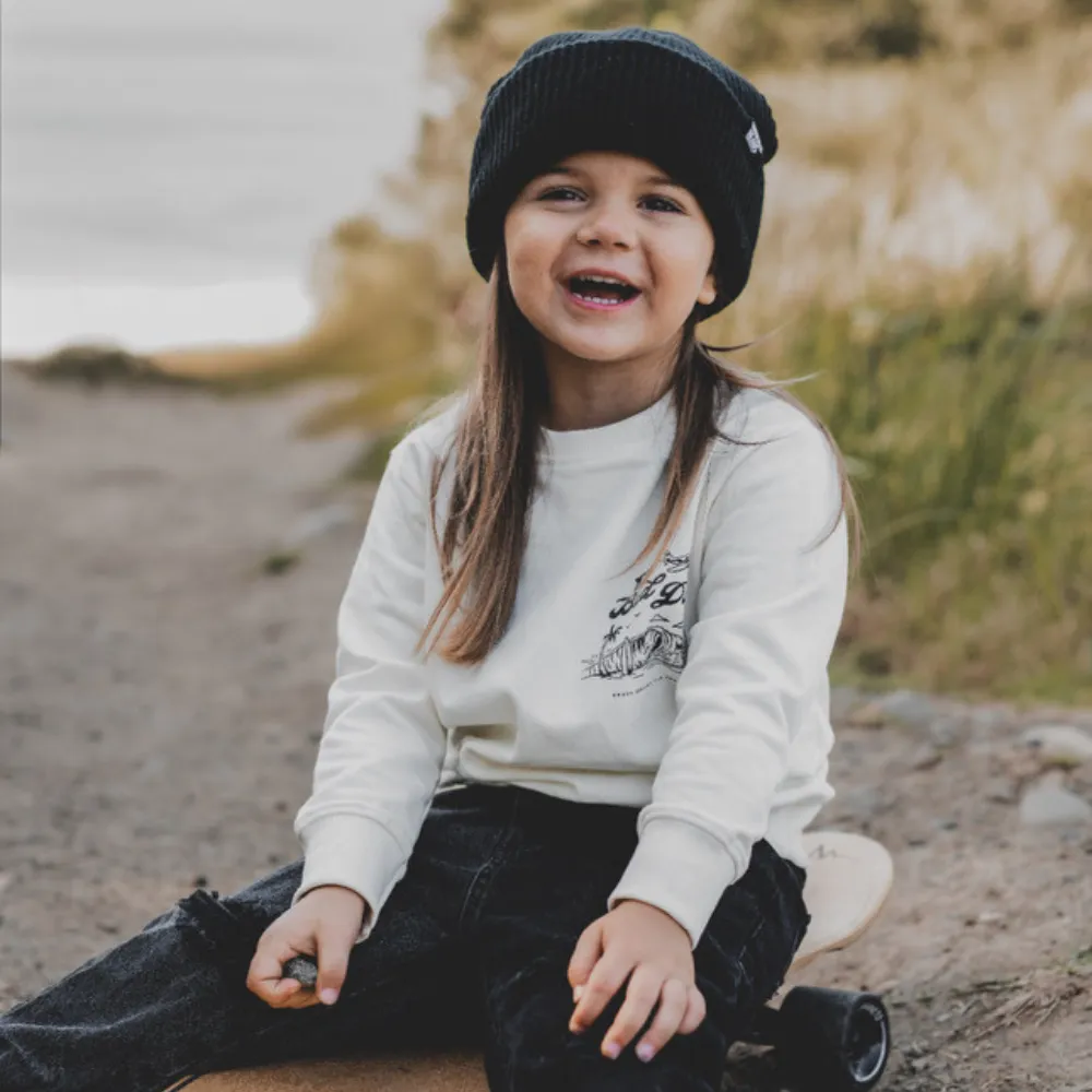 Infant Crew Neck | Knuckleheads No Bad Days Off White Crew Neck