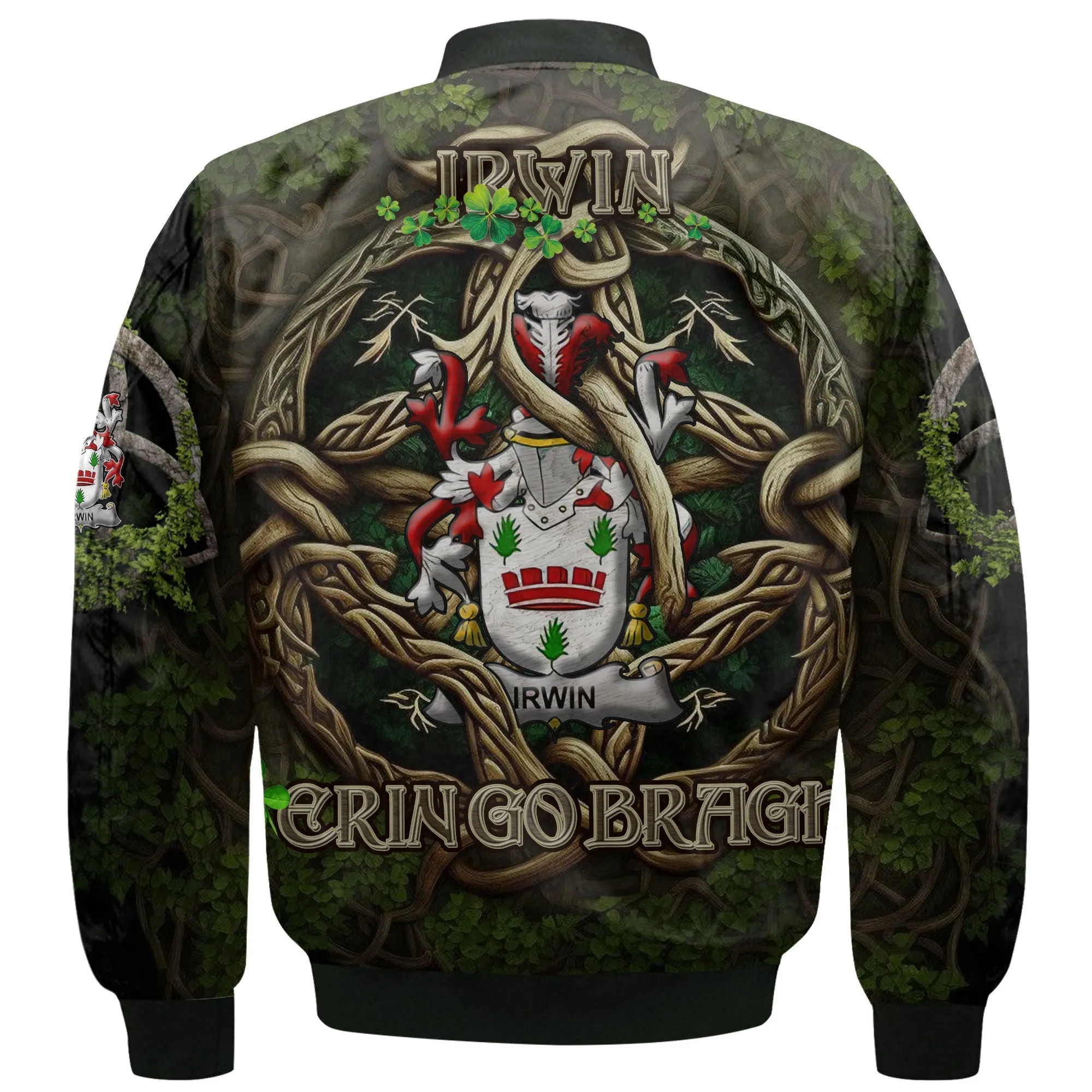 Irwin Bomber Jackets Ireland Is My Root Style