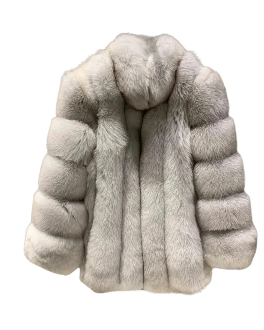 Isla™ | Natural White Long Collar Coat