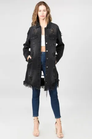 Jean jacket shirt