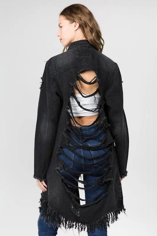 Jean jacket shirt