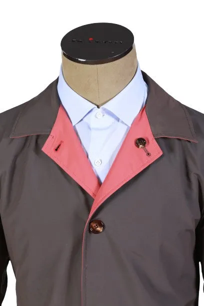 Kired by Kiton Ben Reversible Raincoat