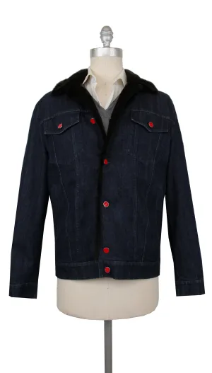 Kiton Denim Blue Jean Jacket