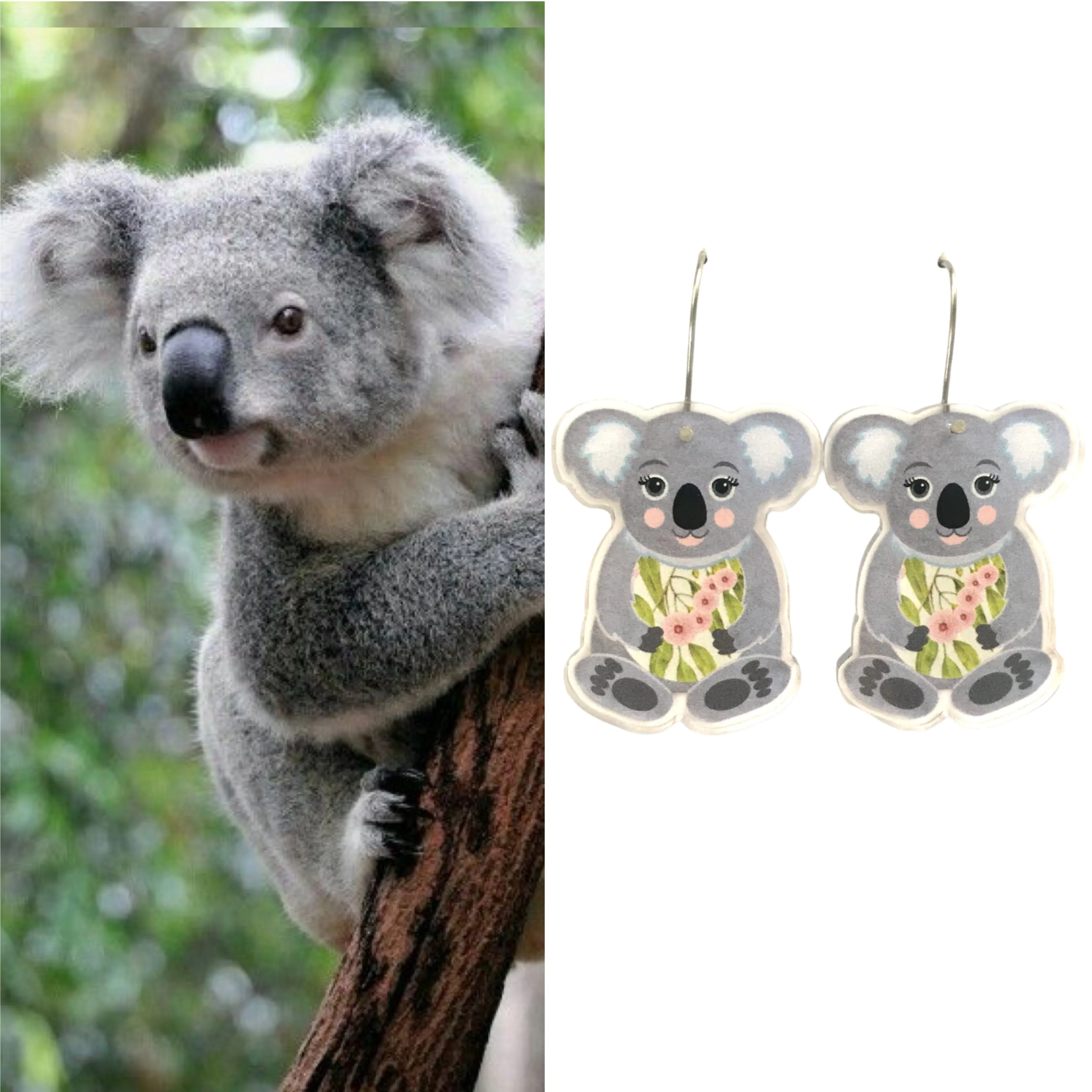 Koala Earrings