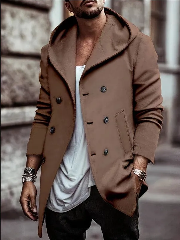Kurt Jacket with Hood and Long Sleeves