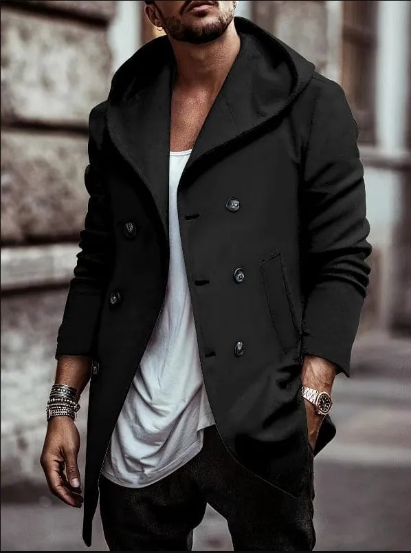 Kurt Jacket with Hood and Long Sleeves