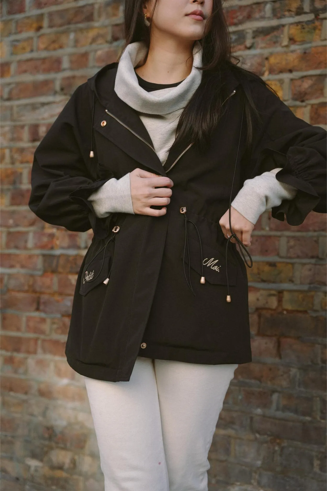 LE COOL PARKA IN NOIR