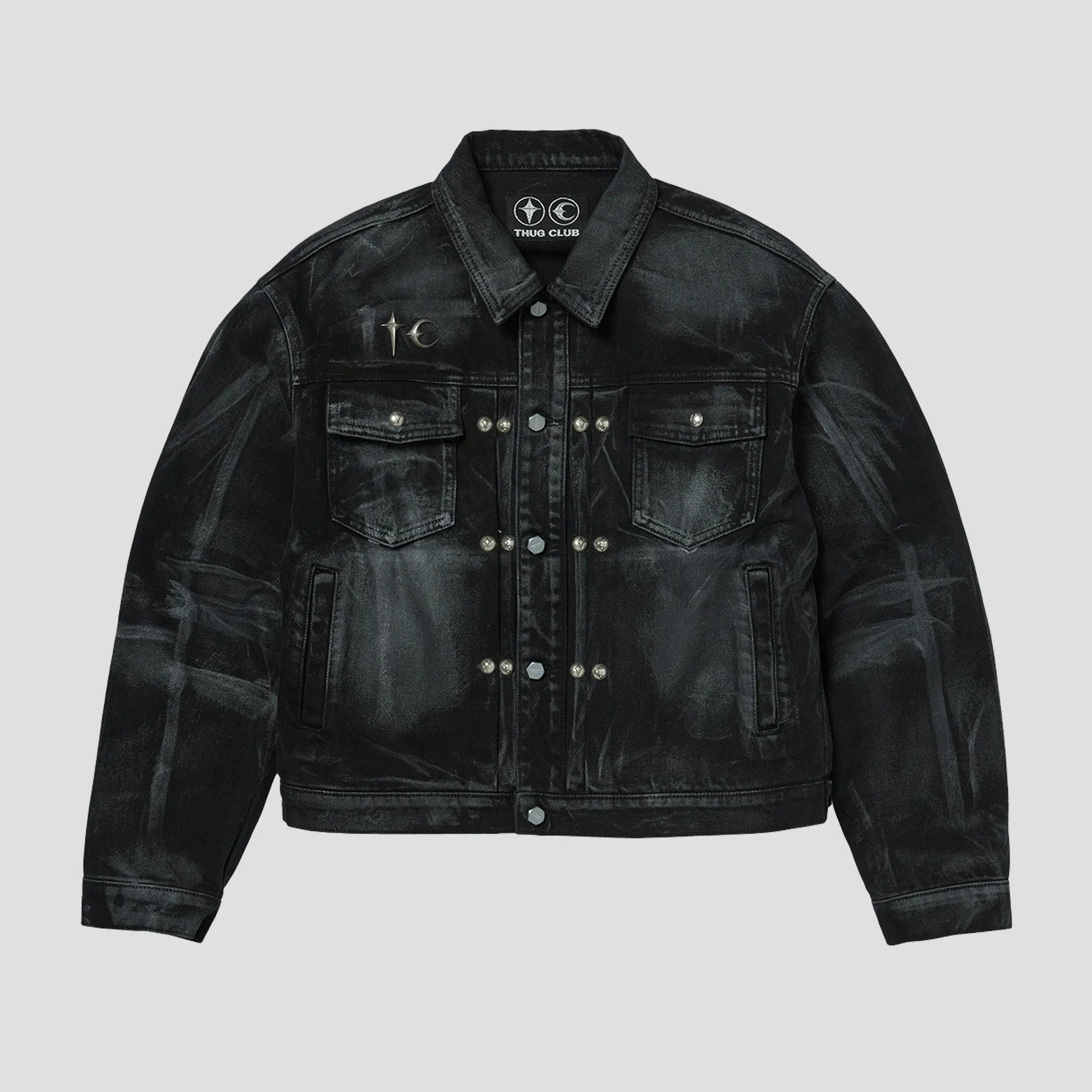 LEAVE A TRACE DENIM JACKET