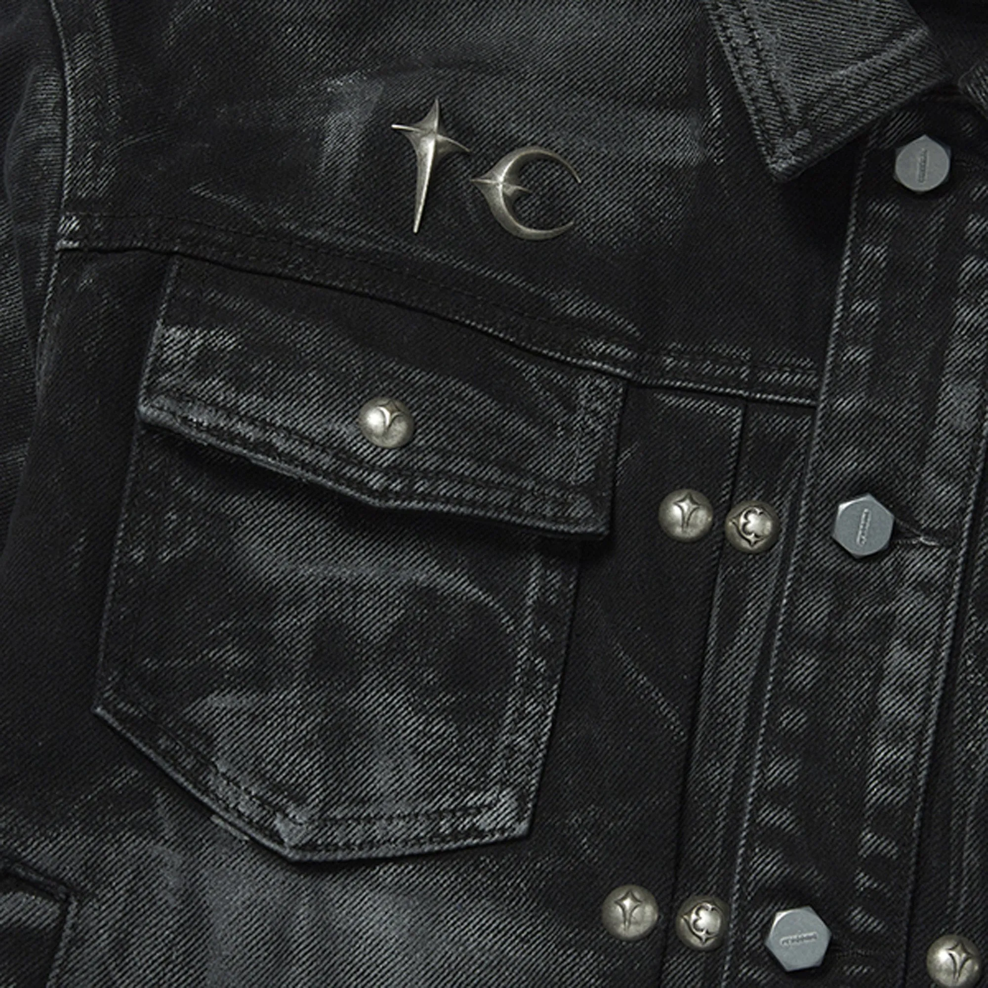 LEAVE A TRACE DENIM JACKET