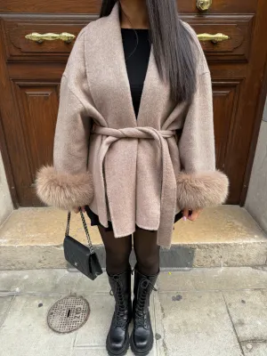 LEONORA™ - Plush Elegance Coat