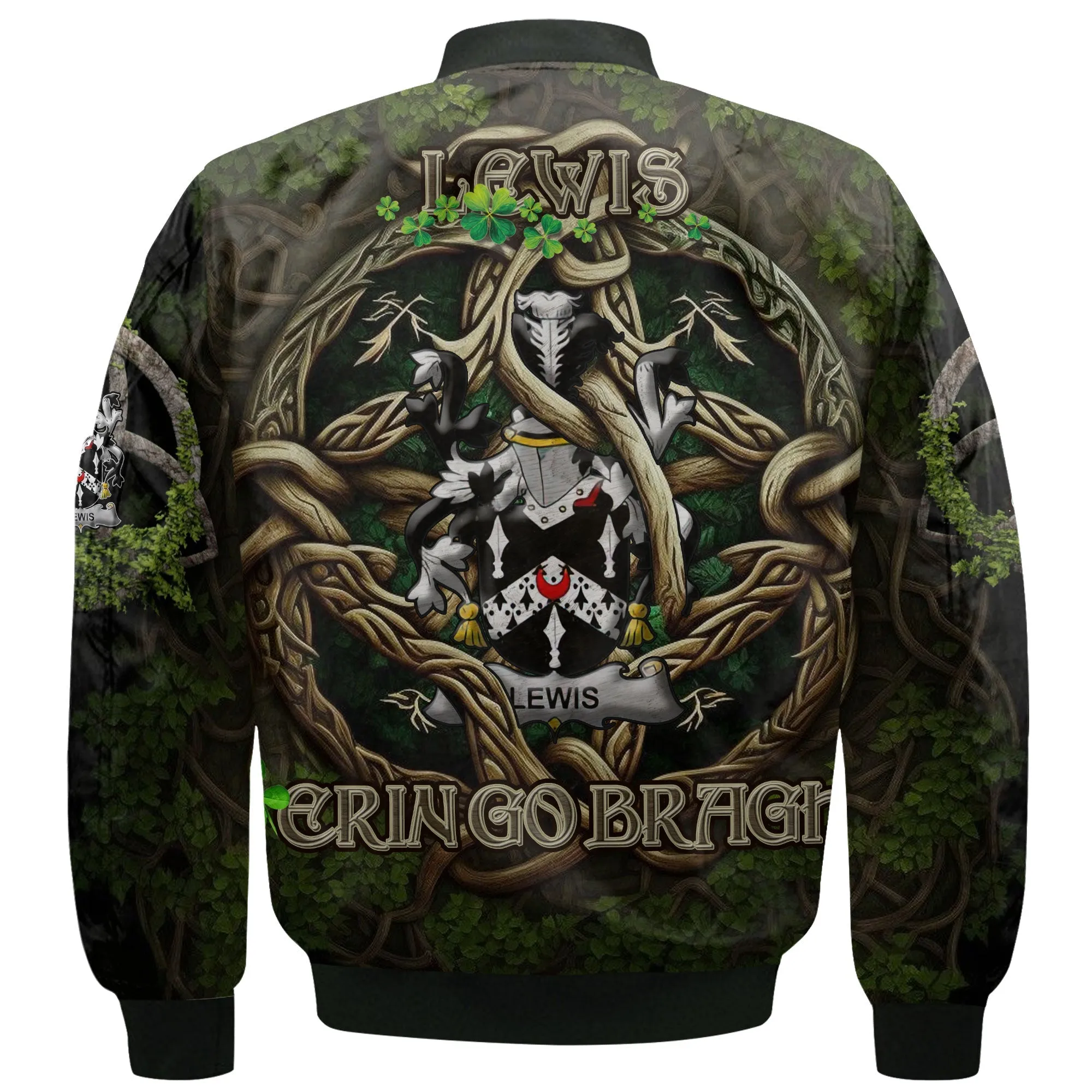 Lewis Bomber Jackets Ireland Is My Root Style