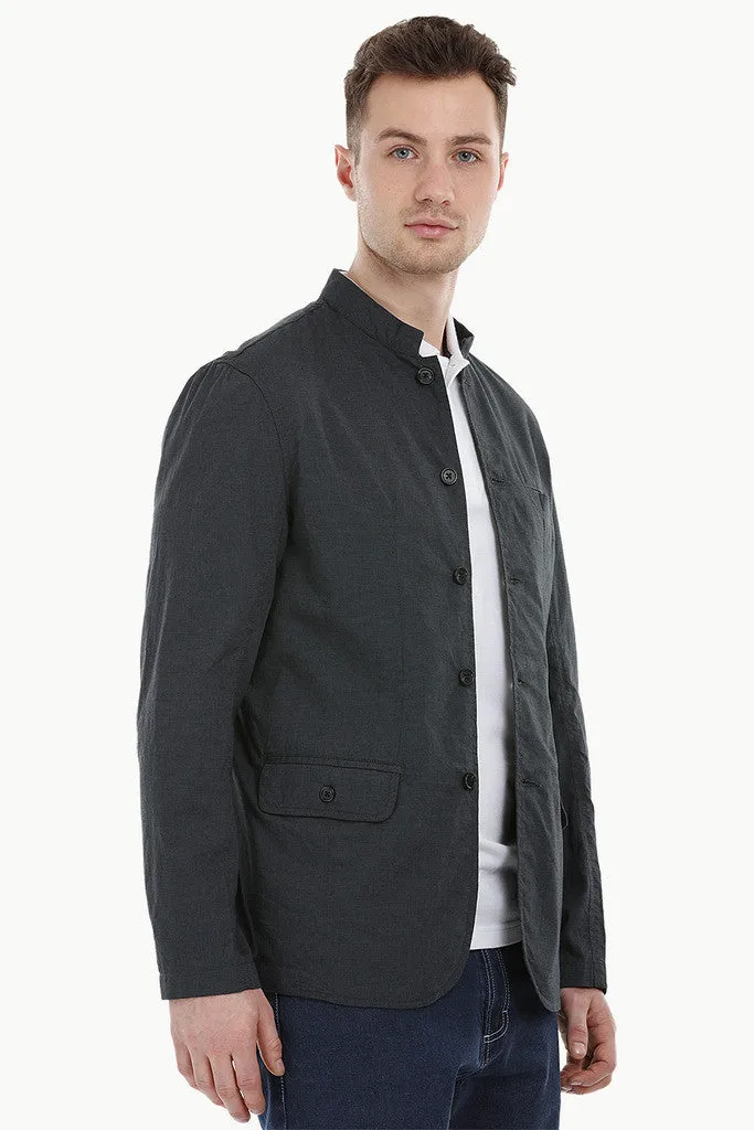 Lightweight Green Nehru Jacket
