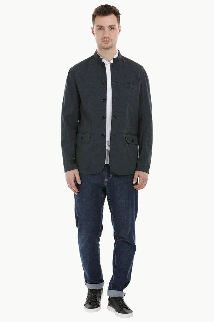 Lightweight Green Nehru Jacket