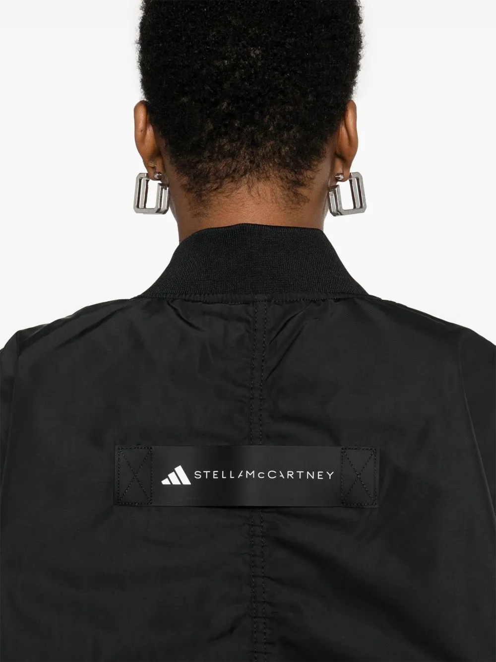 Logo bomber jacket