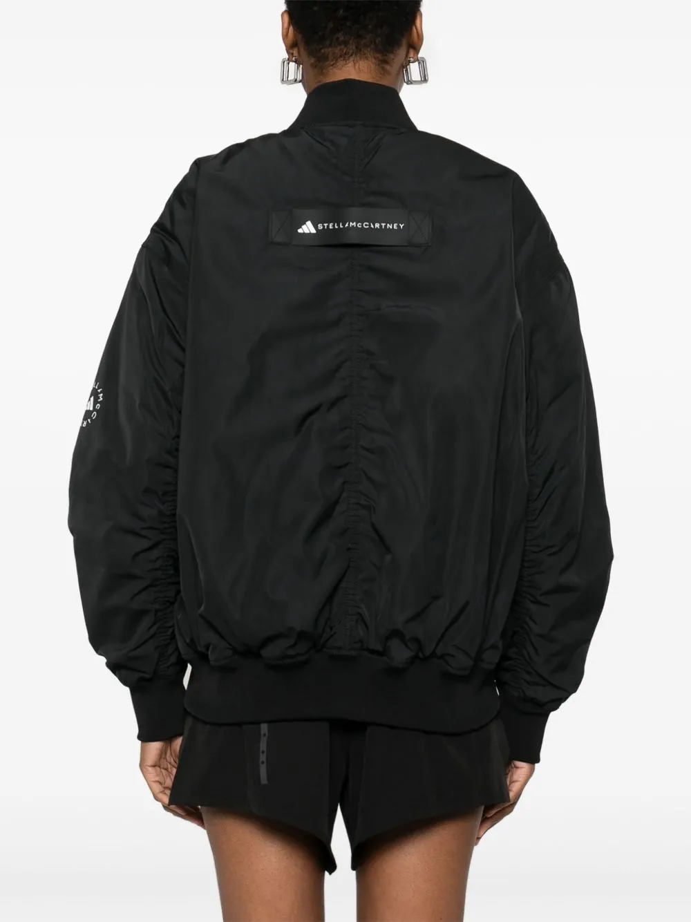 Logo bomber jacket