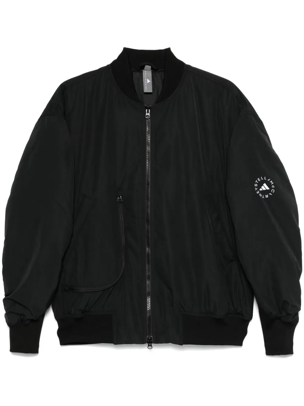 Logo bomber jacket
