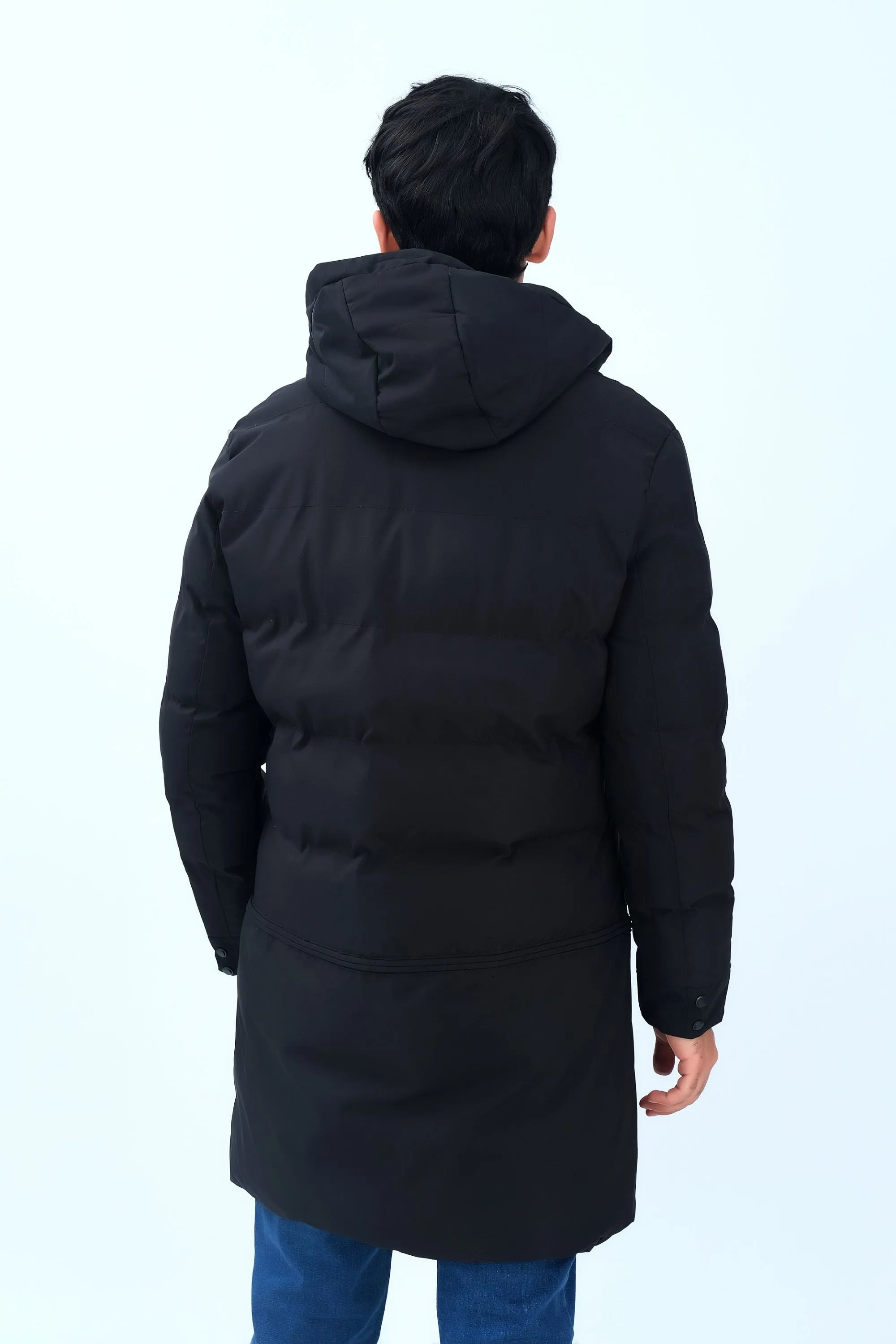 Long Hooded Jacket