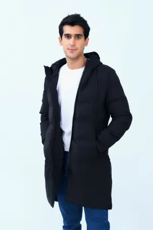 Long Hooded Jacket