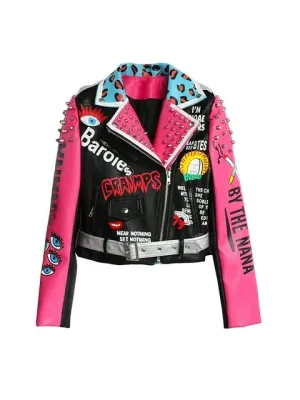 LORDXX Vegan Leather Punk Club Jacket