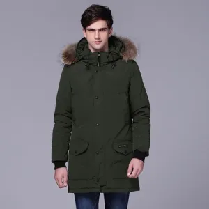 Lovers Winter White Duck Down Jacket
