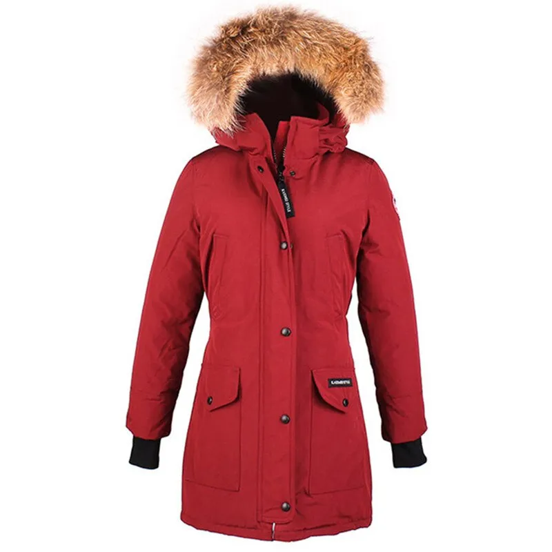Lovers Winter White Duck Down Jacket