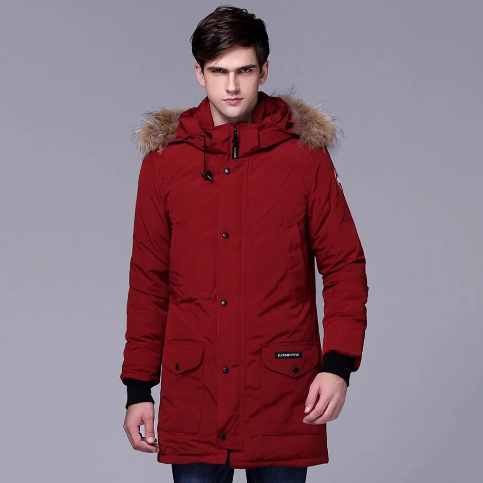 Lovers Winter White Duck Down Jacket
