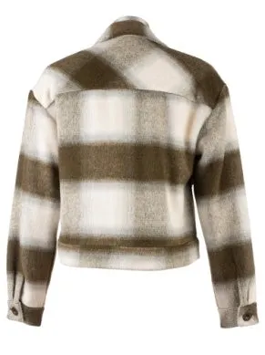 Luciana Crop Check Jacket