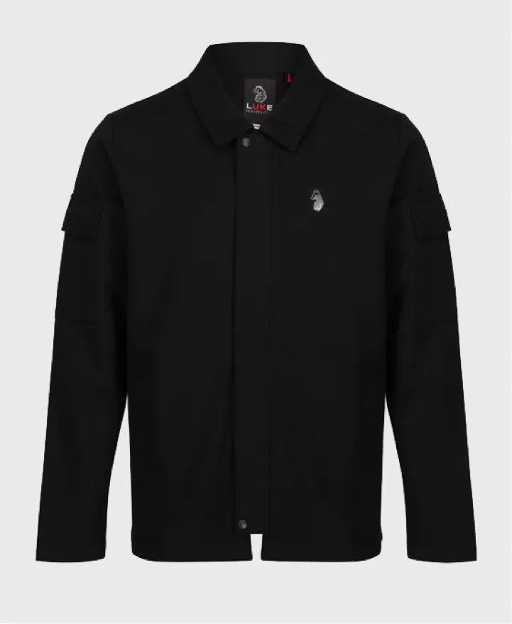 Luke 1977 M680309 Nomad Sweater Jacket Jet Black