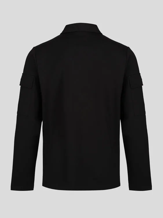 Luke 1977 M680309 Nomad Sweater Jacket Jet Black