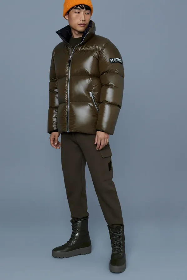 Mackage Men Hooded Down Jacket KENT-Z Army